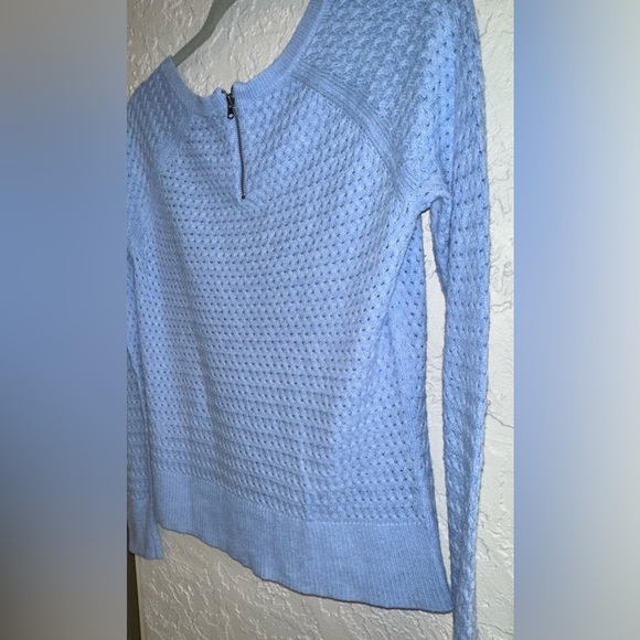 American Eagle Outfitters Blue Crew Neck Sweater - Picture 7 of 9